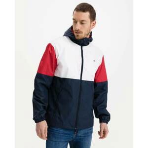 Tommy Jeans pánská tenká bunda Colorblock - L (YBR)