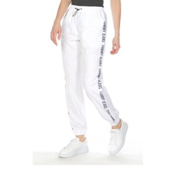 Tommy Jeans dámské bílé kalhoty
