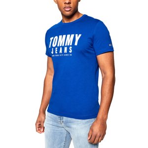 Tommy Jeans pánské modré triko