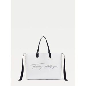Tommy Hilfiger dámská bílá velká kabelka Iconic - OS (YAF)