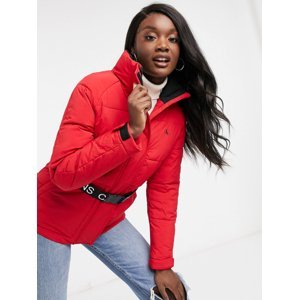 Calvin Klein dámská červená bunda - S (XME)