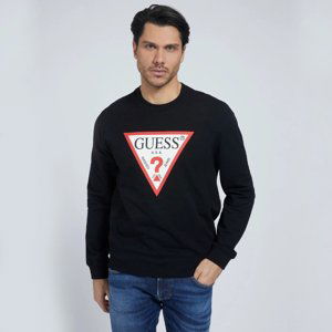 Guess pánská černá mikina - XL (JBLK)