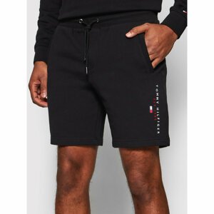 Tommy Hilfiger pánské černé šortky Essential - M (BDS)