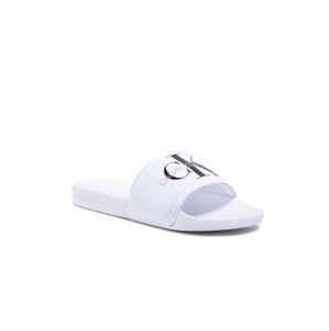 Calvin Klein pánské bílé pantofle