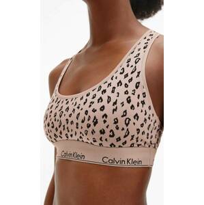 Calvin Klein dámská vzorovaná braletka - XS (JN6)