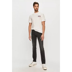 Tommy Jeans pánské tmavě šedé džíny SCANTON SLIM - 30/30 (1BZ)