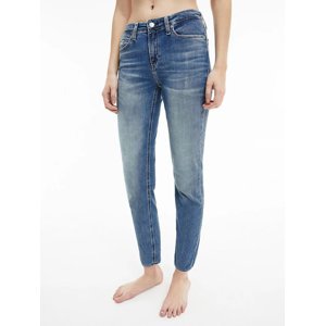 Calvin Klein dámské modré džíny Ankle - 27/NI (1BJ)