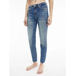 Calvin Klein dámské modré džíny Ankle - 31/NI (1BJ)