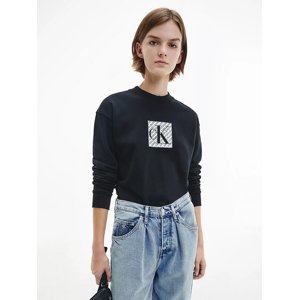 Calvin Klein dámská černá mikina - XS (BEH)