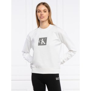 Calvin Klein dámská bílá mikina - L (YAF)