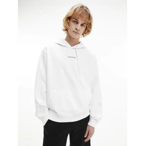 Calvin Klein pánská bílá mikina - M (YAF)