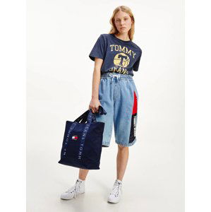 Tommy Jeans dámské modré tričko