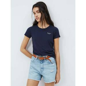 Pepe Jeans dámské modré tričko - L (583)