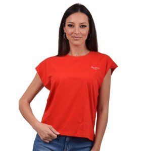 Pepe Jeans dámské červené tričko - S (244)
