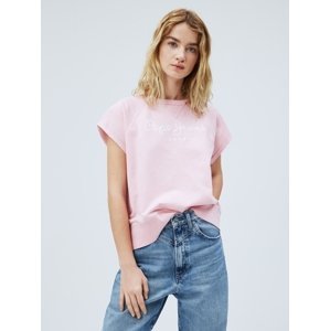 Pepe Jeans dámské růžové tričko Gala