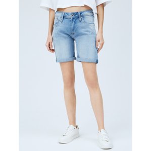 Pepe Jeans dámské modré džínové šortky Poppy - 25 (000)