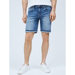 Pepe Jeans pánské modré džínové šortky Hatch - 30 (000)