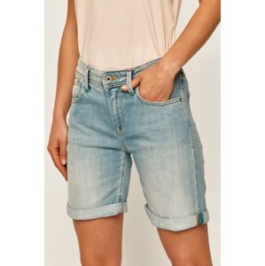 Pepe Jeans dámské modré šortky Poppy - 28 (0)