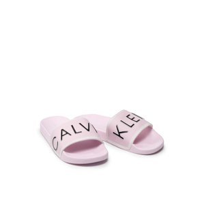Calvin Klein dámské růžové pantofle - 38 (TN9)