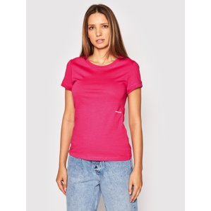 Calvin Klein dámské růžové triko - M (TPZ)