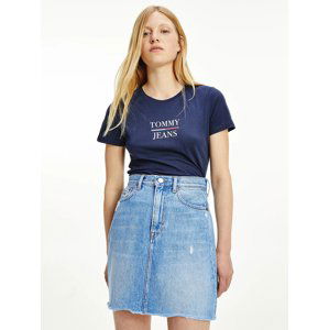 Tommy Jeans dámské tmavě modré tričko - XL (C87)