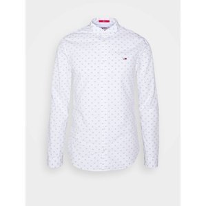 Tommy Jeans pánská bílá košile - XL (YBR)