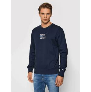 Tommy Jeans pánská tmavě modrá mikina - L (C87)