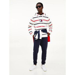 Tommy Hilfiger pánská pruhovaná mikina Wavy flag stripe - M (0K4)