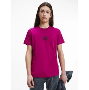 Calvin Klein pánské fialové tričko - XL (VWS)
