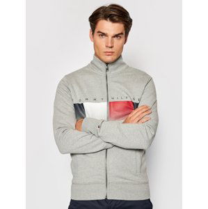 Tommy Hilfiger pánská šedá mikina - XL (P91)