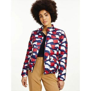 Tommy Hilfiger dámská barevná bunda Printed - L (0G3)