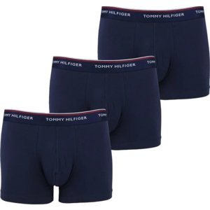 Tommy Hilfiger pánské tmavě modré boxerky 3pack - L (409PEAC)