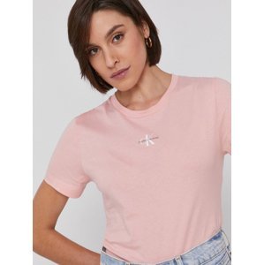 Calvin Klein dámské růžové tričko