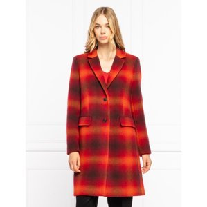 Tommy Hilfiger dámský červený kabát - 40 (0QJ)
