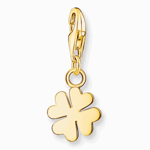 THOMAS SABO přívěsek charm Cloverleaf gold 1991-413-39