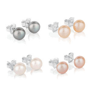 TOUS stříbrné náušnice Pearls 015251030