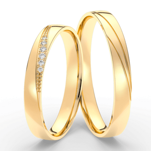 SOFIA zlatý dámský snubní prsten ML65/X75-3WYG