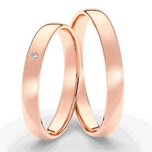 SOFIA zlatý dámský snubní prsten ML65-26/DO-3WRG