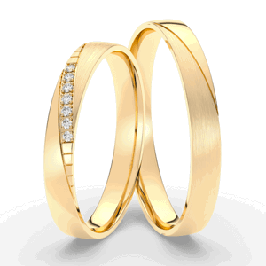 SOFIA zlatý dámský snubní prsten ML65-26/N2-3WYG