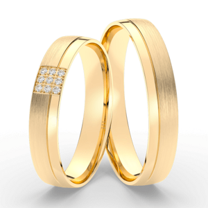 SOFIA zlatý dámský snubní prsten ML65-31/SWYG