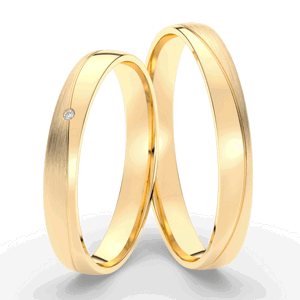SOFIA zlatý dámský snubní prsten ML65-42/A-3WYG