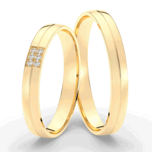 SOFIA zlatý dámský snubní prsten ML65-42/B2-3WYG