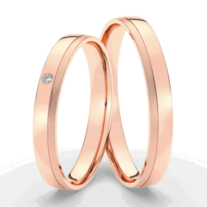 SOFIA zlatý pánský snubní prsten ML65-42/C-3MRG