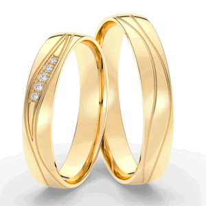 SOFIA zlatý dámský snubní prsten ML65-42/X26WYG