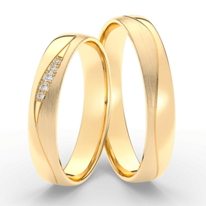 SOFIA zlatý dámský snubní prsten ML65-42/X27WYG