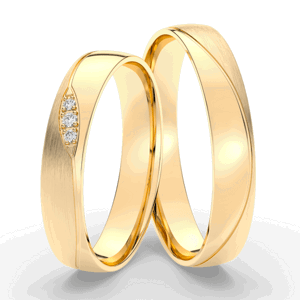 SOFIA zlatý dámský snubní prsten ML65-42/X32WYG
