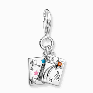 THOMAS SABO přívěsek charm Letter 2061-691-7