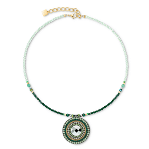 COEUR DE LION náhrdelník Glamorous Green 2035-10-0516