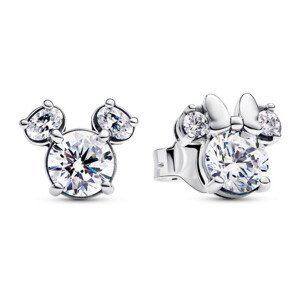 PANDORA Disney náušnice Mickey & Minnie 293219C01