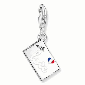 THOMAS SABO přívěsek charm Stamp with Eiffel Tower 2082-691-7